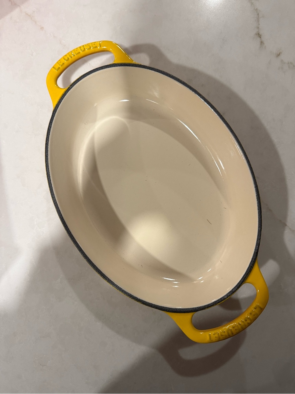 Yellow Oval Bakeware (Packaging)